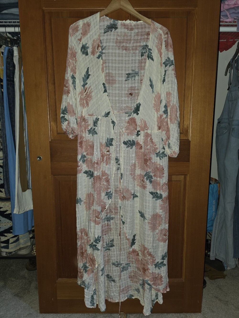 Lovestitch Duster Kimono Size Large